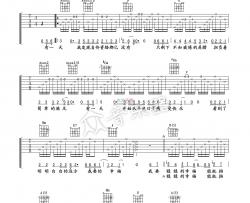 陈奕迅《稳稳的幸福》吉他谱-Guitar Music Score