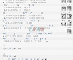 五月天《透露》吉他谱-Guitar Music Score