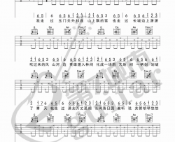 骁吉他谱_井胧/井迪儿_《骁》C调弹唱六线谱