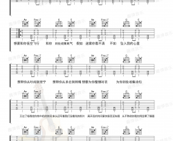 接个吻，开一枪、沈以诚、薛明媛《失眠飞行》吉他谱(C调)-Guitar Music Score