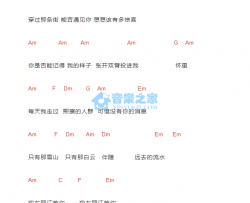 我在丽江等你_吉他谱_C调版_颜振豪