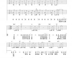 许飞《爸爸妈妈》吉他谱-Guitar Music Score