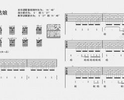 赵雷《南方姑娘》吉他谱(F调)-Guitar Music Score