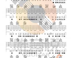 【新编】周杰伦《彩虹》吉他谱 Guitar Tabs