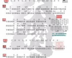 花海吉他谱 G调和弦谱_大树音乐屋编配_周杰伦