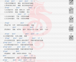 田亚霍,徐凯希《爱你爱到无药可救》吉他谱(E调)-Guitar Music Score