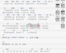 彩虹_吉他谱_五月天