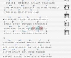周杰伦《周大侠》吉他谱-Guitar Music Score