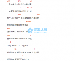 Trap_吉他谱_B调中文版_刘宪华