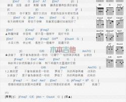 泪崩了_吉他谱_吴亦帆