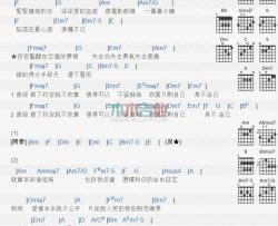 丁当《身不由己》吉他谱-Guitar Music Score