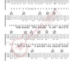 那些年吉他谱-C调高清版-胡夏