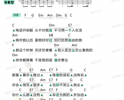 周杰伦《说好不哭（女生版）》吉他谱(C调)-Guitar Music Score