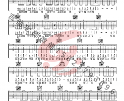 《告白气球》指弹吉他谱_周杰伦_独奏六线谱_指弹吉他教学