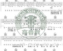 如果这都不算爱吉他谱-C调入门版-张学友