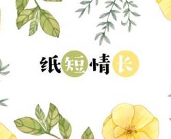 纸短情长吉他谱_烟把儿_D调原调版吉他弹唱谱