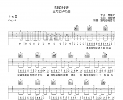 王力宏/卢巧音《好心分手》吉他谱-C调原版弹唱吉他谱