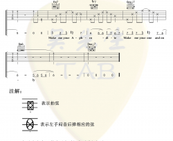 Dark Horse吉他谱_抖音转音版_G调弹唱谱