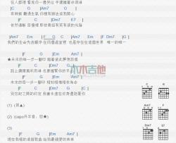 温岚《同手同脚》吉他谱-Guitar Music Score