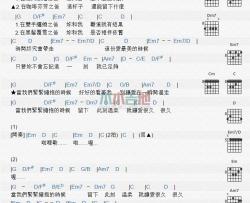 当我们拥抱的时候_吉他谱_苏永康
