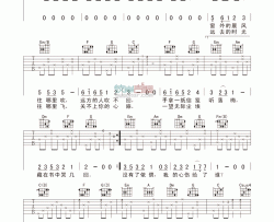 苏夏《一脸沧桑去望北》吉他谱-Guitar Music Score