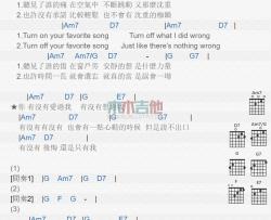 韦礼安《有没有》吉他谱-Guitar Music Score