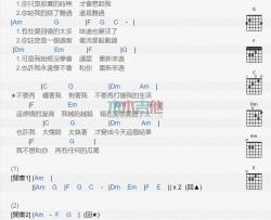 庄心妍《不要再缠着我》吉他谱(E调)-Guitar Music Score