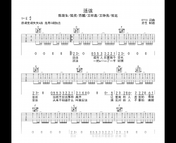 活该吉他谱_陈楚生/王铮亮_C调_弹唱六线谱