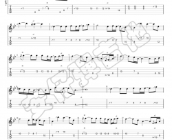 春畑道哉《求婚（指弹）》吉他谱(C调)-Guitar Music Score