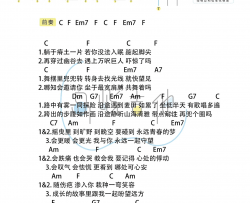 《致明日的舞》吉他谱-陈奕迅-C调简单版弹唱谱-高清图片谱