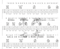 任然《任然后继者》吉他谱