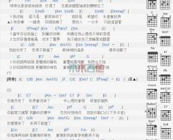 黄小琥《你老了》吉他谱-Guitar Music Score
