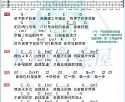 群星《我的未来式》吉他谱(G调)-Guitar Music Score