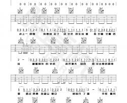 【新编】刘思汗《不记》吉他谱Guitar Tabs