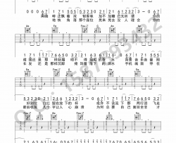赵烁《姑娘啊》吉他谱-Guitar Music Score