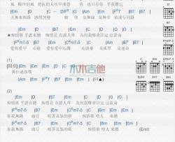 孙淑媚《痴情歌》吉他谱-Guitar Music Score