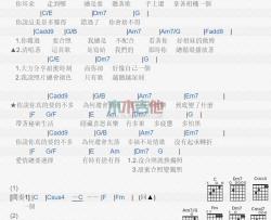 汪苏泷《合照》吉他谱-Guitar Music Score