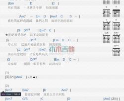 杨丞琳《缺陷美》吉他谱-Guitar Music Score