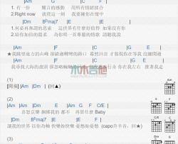 没离开过吉他谱 E调和弦谱_木木吉他编配_林志炫
