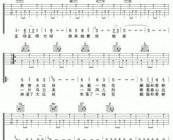 回娘家吉他谱 C调六线谱_下一曲编配_邓丽君