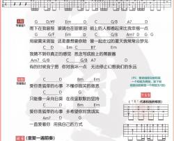 蓝又时《孤单心事》吉他谱(G调)-Guitar Music Score