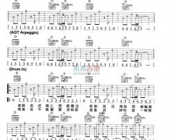苏打绿《飞鱼》吉他谱-Guitar Music Score