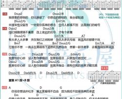 周杰伦《暗号》吉他谱(D调)-Guitar Music Score