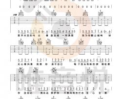 【新编】张信哲《爱就一个字》吉他谱 Guitar Tabs