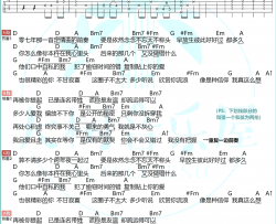 张惠妹《连名带姓》吉他谱_D调_吉他弹唱演示