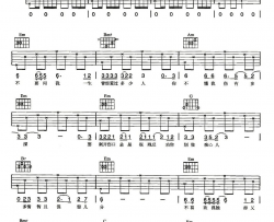 刘德华《谢谢你的爱》吉他谱-Guitar Music Score