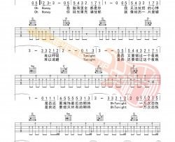 一万次悲伤吉他谱-逃跑计划-G调版弹唱吉他谱