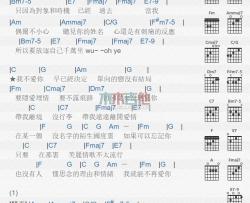 离境_吉他谱_萧亚轩