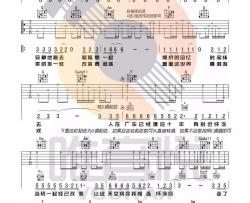 广东爱情故事吉他谱歌手广东雨神C调