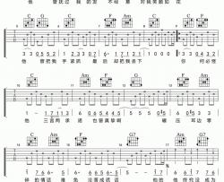《他》吉他谱-周艺博-《我和x先生 只为遇见你》主题曲